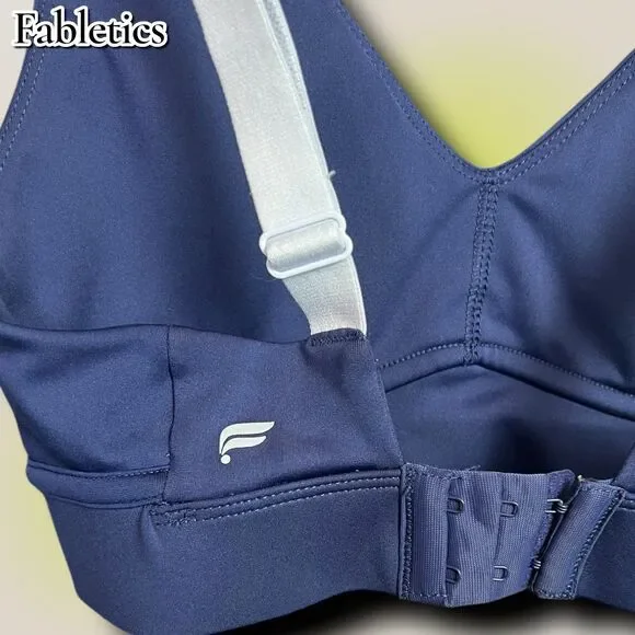 Pre-Owned Fabletics Sports Bra – Navy Blue | Size XXS - Picture 5 of 8